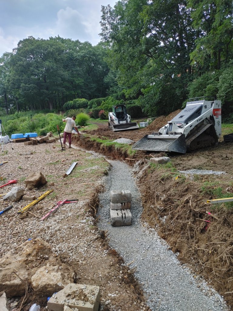 Dannys Landscaping Work Site