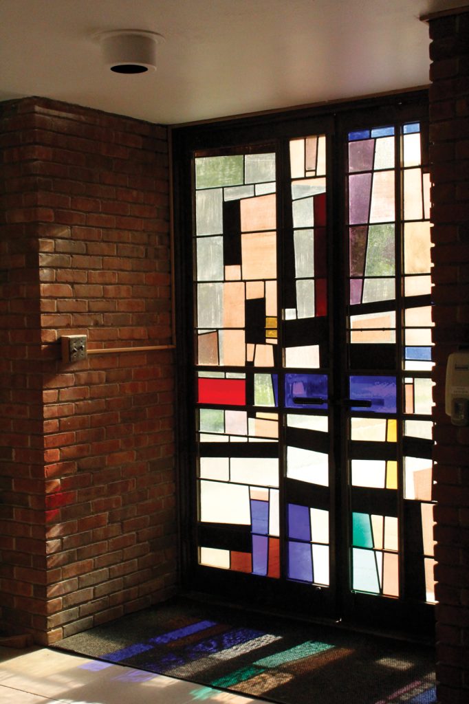 Door Detail At Firestone Baars Chapel