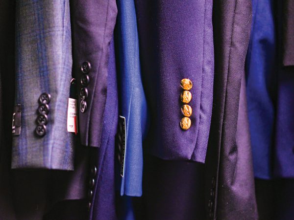 Featured Suit Jacket Arms With Tag At Job Point