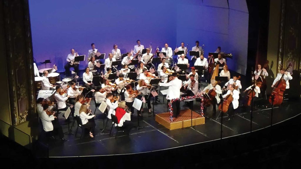 leading the ensemble of string