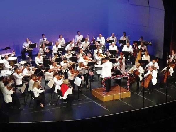 leading the ensemble of string