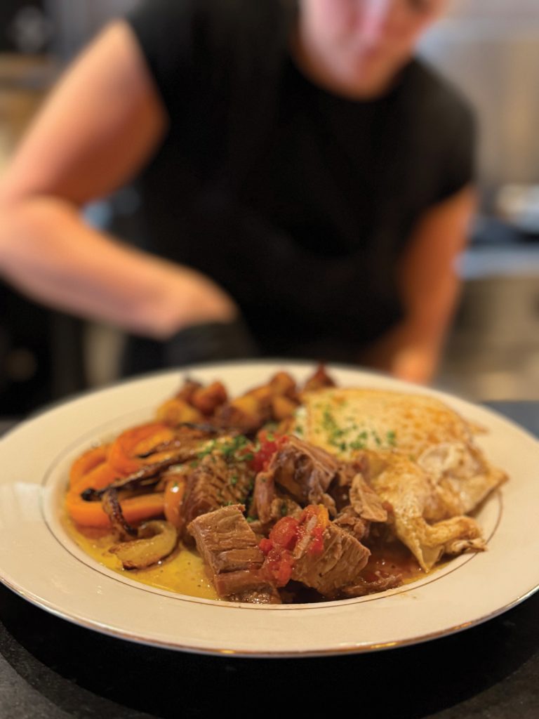 Sage Egg And Brisket Bowl Photo By Sunitha Bosecker