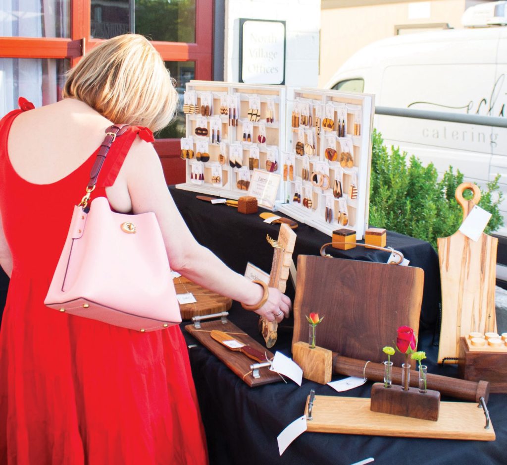 Shopping Local Makers At A Market Photo By Elizabeth Jordheim Photo By Elizabeth Jordheim