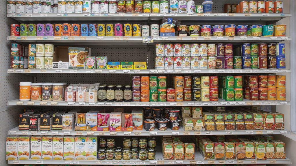 including canned soups