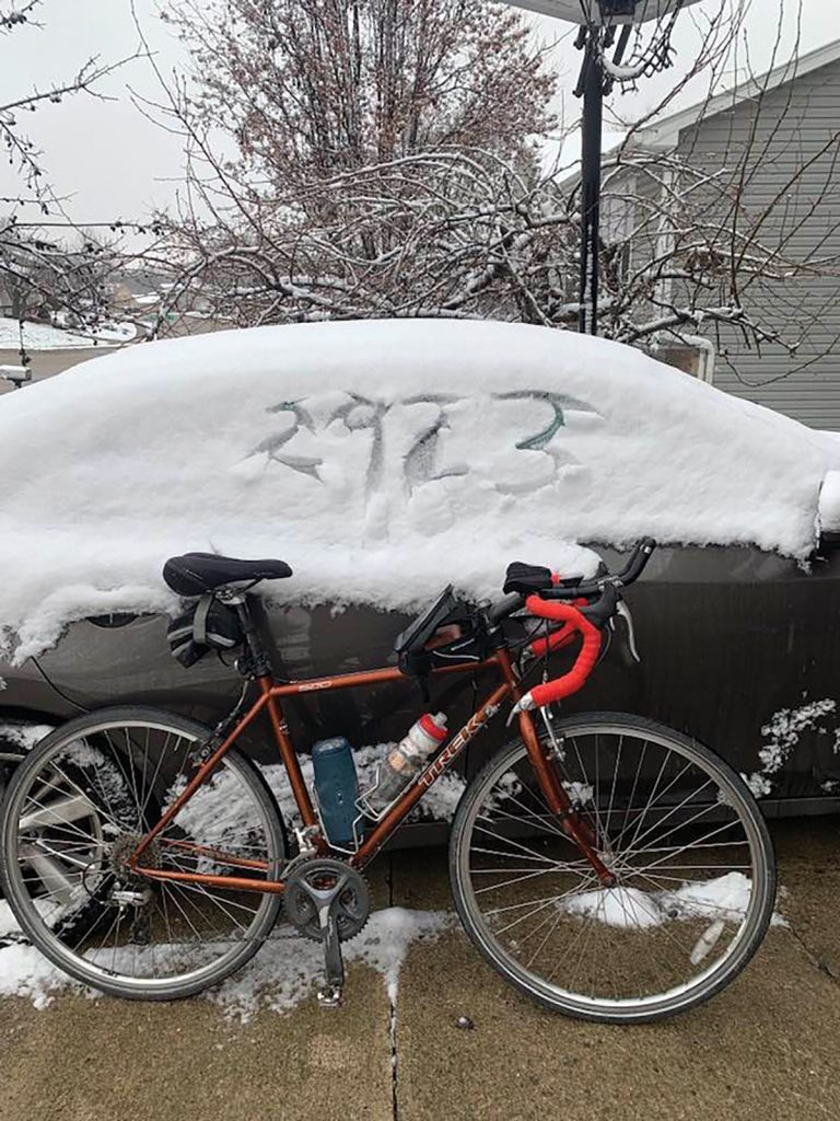 Todd Narrol Car Snow Streak Day 2923