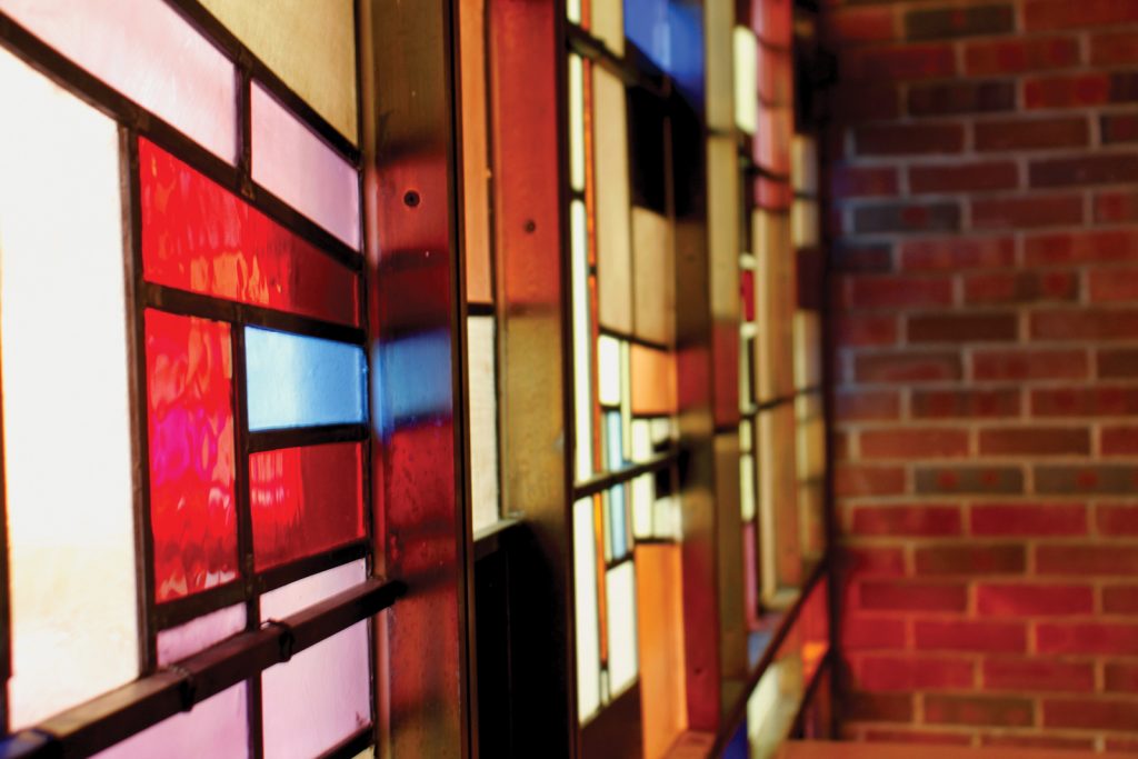 Window Detail At Firestone Baars Chapel