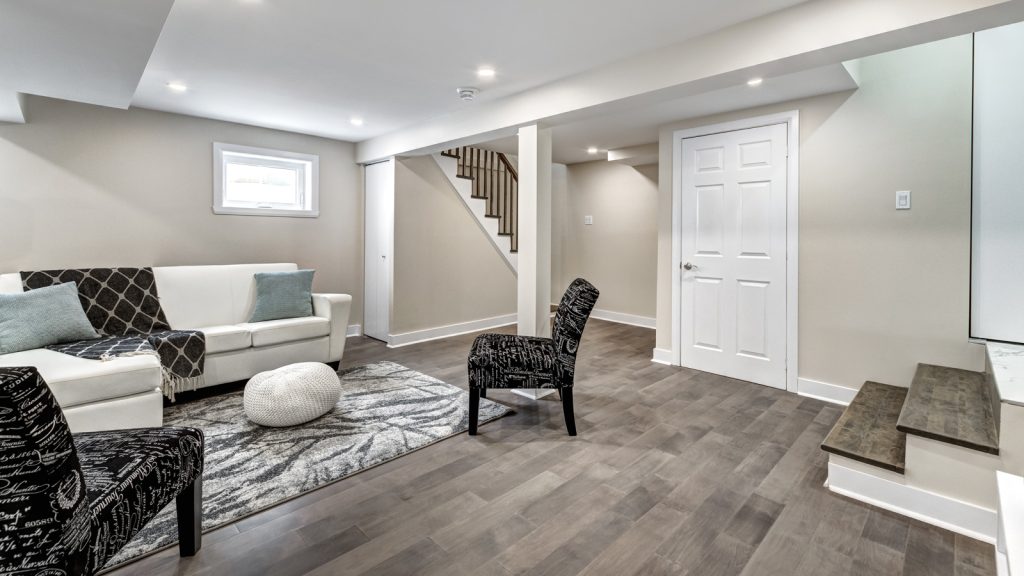 stock-photo-of-a-finished-basement