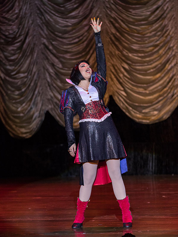 Shelby Ringdahl performs during the national tour of "Disenchanted."