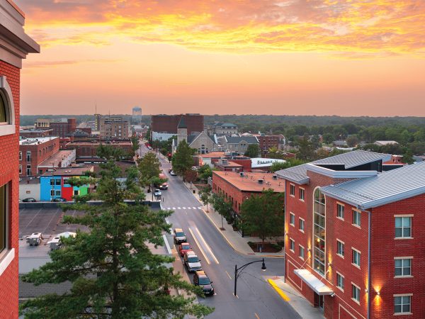 Columbia, Missouri, USA Skyline