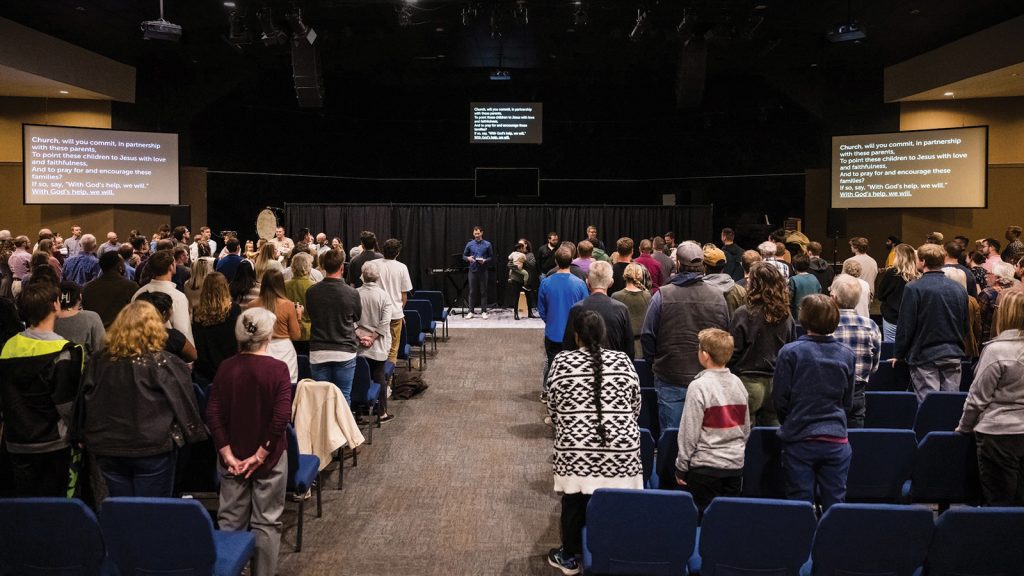 Trinity Community Church at Christian Fellowship School in Columbia, Mo.