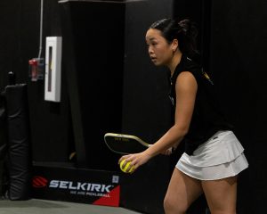 Stephanie Ly during a match