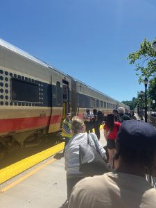 Amtrak train station